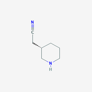 (S)-2-(piperidin-3-yl)acetonitrile