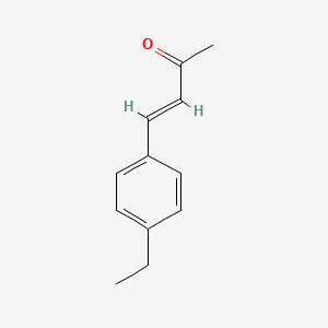 molecular formula C12H14O B13523697 4-(4-Ethylphenyl)but-3-en-2-one CAS No. 94723-89-4