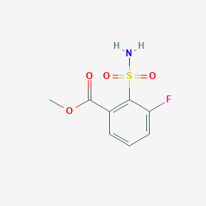 Methyl 3-fluoro-2-sulfamoylbenzoate