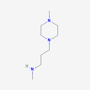 B1352378 N-methyl-3-(4-methylpiperazin-1-yl)propan-1-amine CAS No. 864244-66-6
