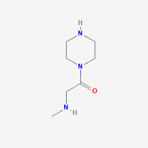 2-(Methylamino)-1-(piperazin-1-yl)ethan-1-one