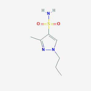 3-methyl-1-propyl-1H-pyrazole-4-sulfonamide