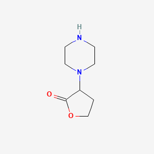 3-(piperazin-1-yl)dihydrofuran-2(3H)-one