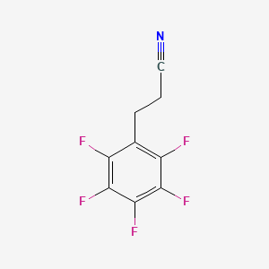 3-(Perfluorophenyl)propanenitrile