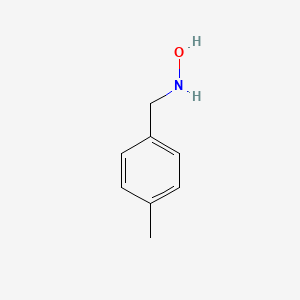 molecular formula C8H11NO B13523984 N-[(4-methylphenyl)methyl]hydroxylamine 