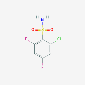 2-Chloro-4,6-difluorobenzenesulfonamide