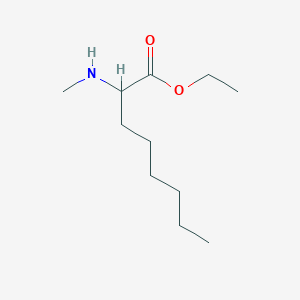 Ethyl 2-(methylamino)octanoate