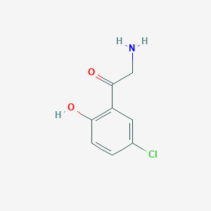 2-Amino-1-(5-chloro-2-hydroxyphenyl)ethan-1-one