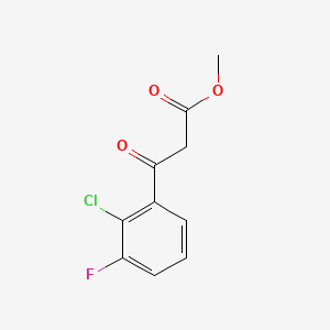 Methyl 3-(2-chloro-3-fluorophenyl)-3-oxopropanoate