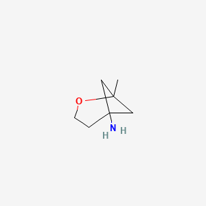 1-Methyl-2-oxabicyclo[3.1.1]heptan-5-amine