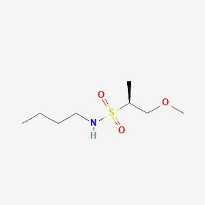 (2S)-N-butyl-1-methoxypropane-2-sulfonamide