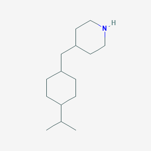 4-((4-Isopropylcyclohexyl)methyl)piperidine