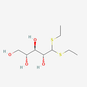 molecular formula C9H20O4S2 B1352427 D-Arabinose diethyldithioacetal 