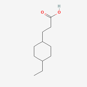 3-((1r,4r)-4-Ethylcyclohexyl)propanoic acid