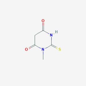 molecular formula C5H6N2O2S B1352429 1-methyl-2-thioxodihydropyrimidine-4,6(1H,5H)-dione CAS No. 15112-09-1