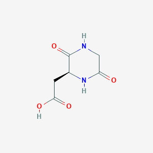 molecular formula C6H8N2O4 B1352437 Cyclo(-Asp-Gly) CAS No. 52661-97-9