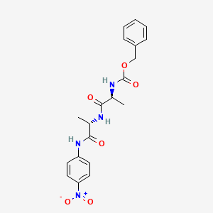 molecular formula C20H22N4O6 B1352440 Z-Ala-ala-pna CAS No. 61043-58-1