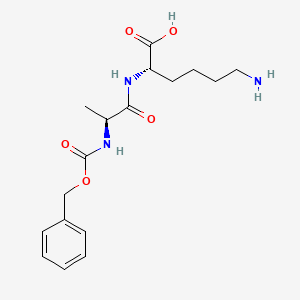 molecular formula C17H25N3O5 B1352441 Z-Ala-lys-OH 