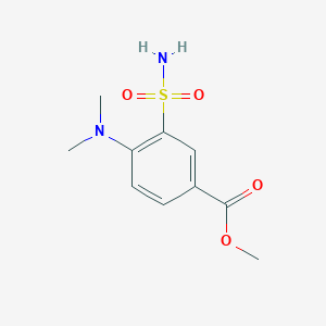 Methyl 4-(dimethylamino)-3-sulfamoylbenzoate