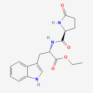 molecular formula C18H21N3O4 B1352443 Pyr-Trp-OEt 