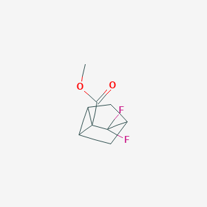 Methyl7,7-difluorotricyclo[2.2.1.0,2,6]heptane-1-carboxylate