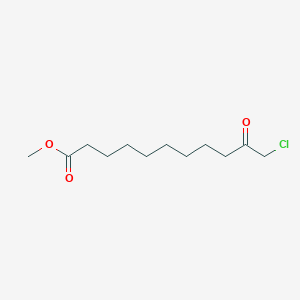 molecular formula C12H21ClO3 B13524573 Methyl11-chloro-10-oxoundecanoate 