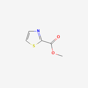 molecular formula C5H5NO2S B1352461 甲基噻唑-2-羧酸酯 CAS No. 55842-56-3
