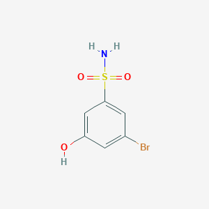 3-Bromo-5-hydroxybenzenesulfonamide