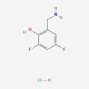 2-(Aminomethyl)-4,6-difluorophenolhydrochloride