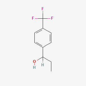 molecular formula C10H11F3O B1352478 1-[4-(三氟甲基)苯基]丙醇 CAS No. 67081-98-5