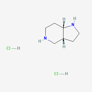 rac-(3aR,7aS)-octahydro-1H-pyrrolo[3,2-c]pyridinedihydrochloride,cis