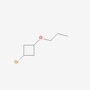 1-bromo-3-propoxycyclobutane,Mixtureofdiastereomers