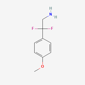 2,2-Difluoro-2-(4-methoxyphenyl)ethanamine