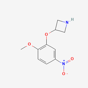 3-(2-Methoxy-5-nitrophenoxy)azetidine