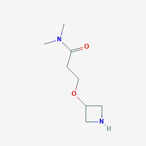 3-(azetidin-3-yloxy)-N,N-dimethylpropanamide