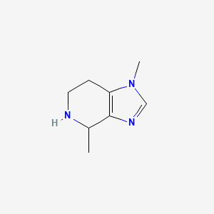 1,4-dimethyl-1H,4H,5H,6H,7H-imidazo[4,5-c]pyridine