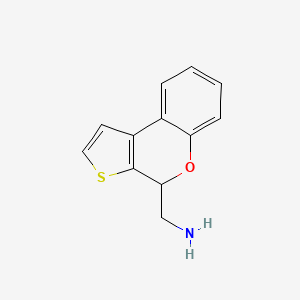 (4H-thieno[2,3-c]chromen-4-yl)methanamine