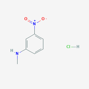 molecular formula C7H9ClN2O2 B13525131 N-methyl-3-nitroanilinehydrochloride 