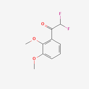 1-(2,3-Dimethoxyphenyl)-2,2-difluoroethan-1-one