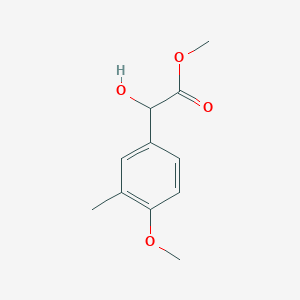 Methyl 2-hydroxy-2-(4-methoxy-3-methylphenyl)acetate