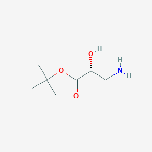 tert-Butyl (R)-3-amino-2-hydroxypropanoate