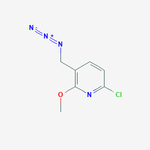 3-(Azidomethyl)-6-chloro-2-methoxypyridine