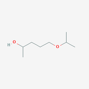 molecular formula C8H18O2 B13525279 5-Isopropoxypentan-2-ol 