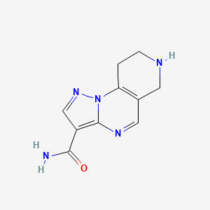 6,7,8,9-Tetrahydropyrazolo[1,5-a]pyrido[3,4-e]pyrimidine-3-carboxamide