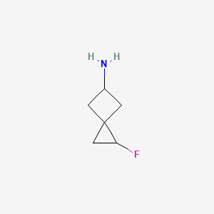 1-Fluorospiro[2.3]hexan-5-amine