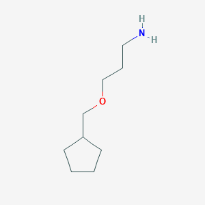 3-(Cyclopentylmethoxy)propan-1-amine