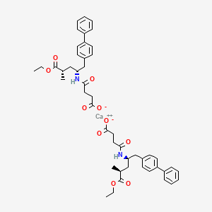 molecular formula C48H56CaN2O10 B13525349 Sacubitril Enantiomer 