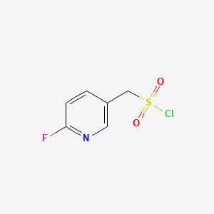 (6-Fluoropyridin-3-yl)methanesulfonyl chloride