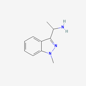 1-(1-Methyl-1H-indazol-3-yl)ethanamine