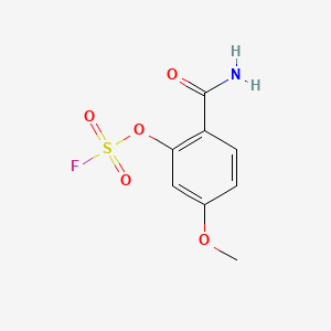 2-Carbamoyl-5-methoxyphenylfluoranesulfonate